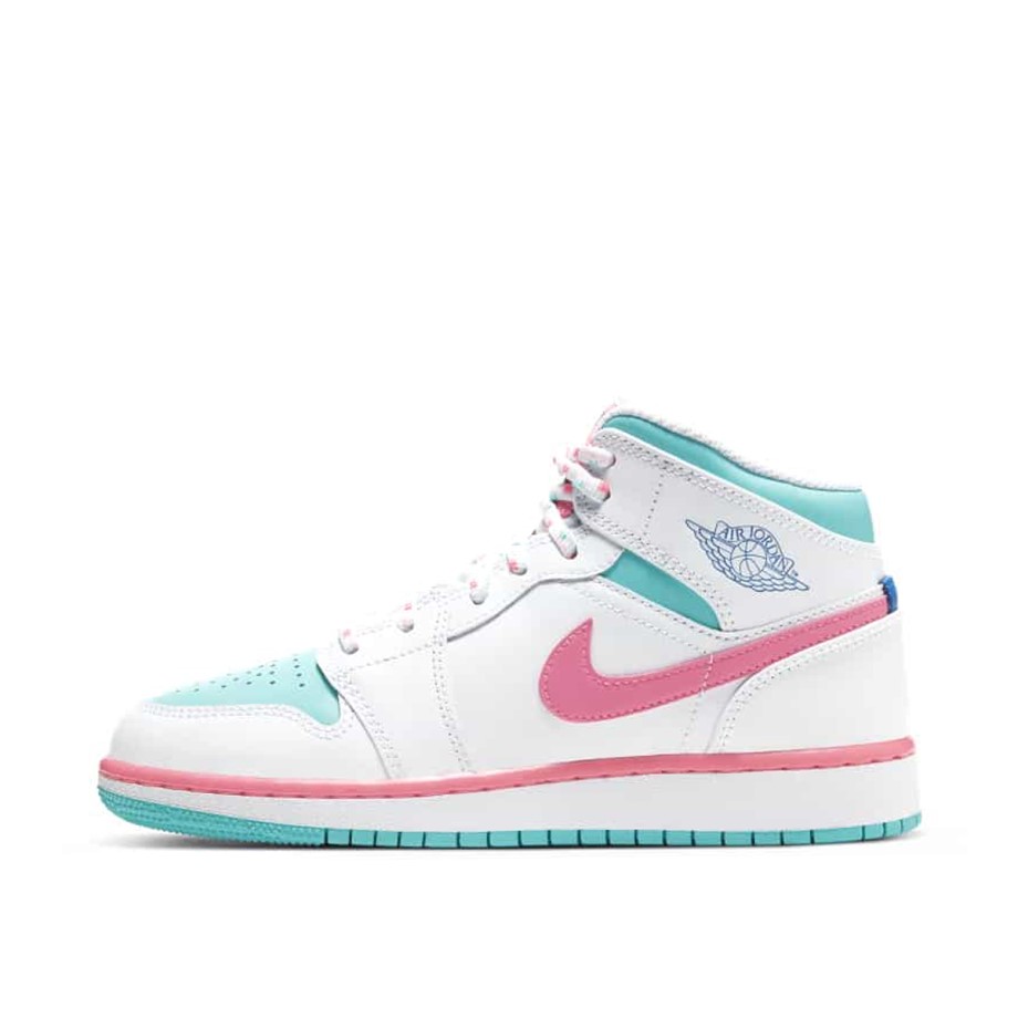 1 Mid White Pink Green Soar (GS) Klekt