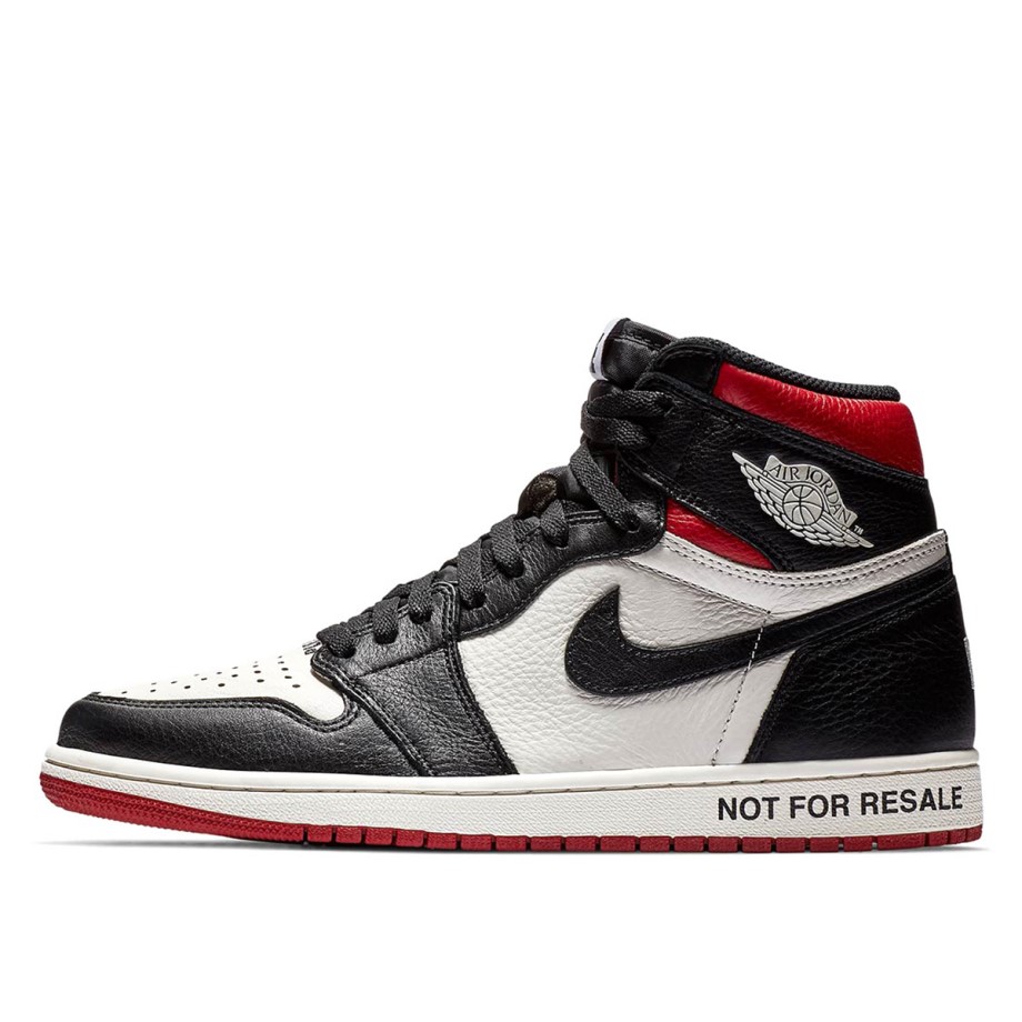 1 Retro High Not For Resale Black Varsity Red Klekt
