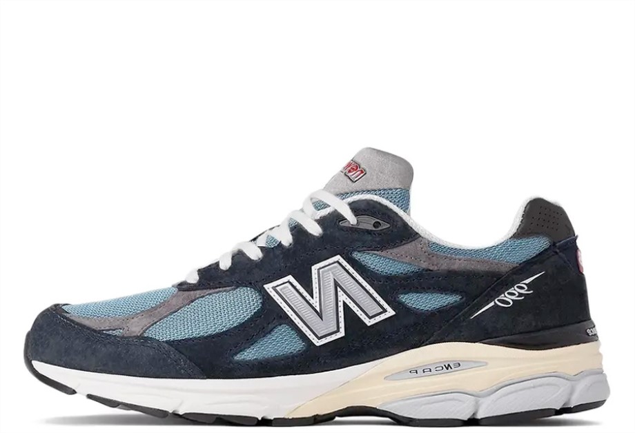 990v3 Made In USA Navy Castlerock Klekt