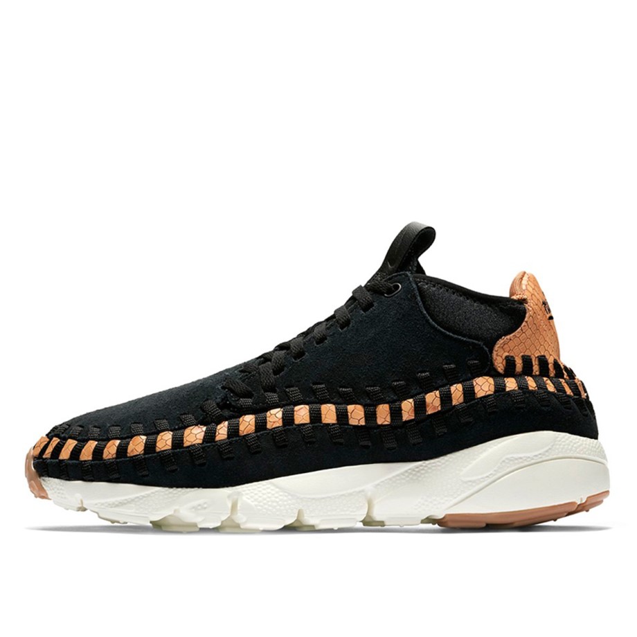 Air Footscape Woven Chukka Premium PRM Black/Dark Russet-Sail Klekt