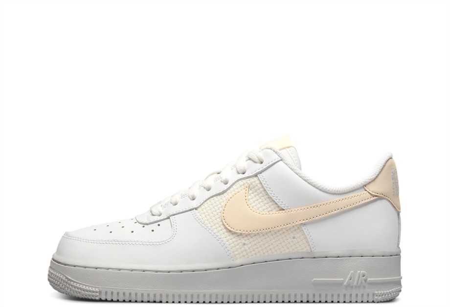 Air Force 1 Cross Stitch White Grey Klekt