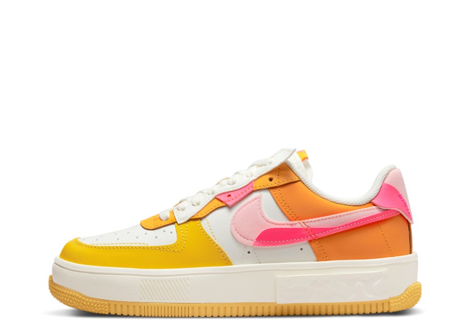 Air Force 1 Fontanka Yellow Pink Klekt