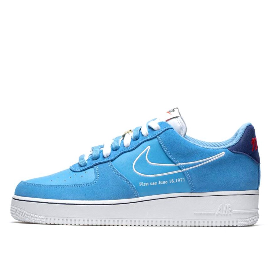 Air Force 1 Low First Use University Blue Klekt