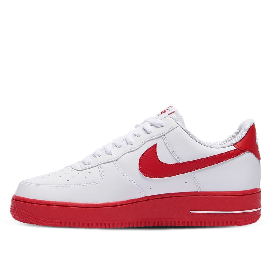 Air Force 1 Low White Red Midsole Klekt