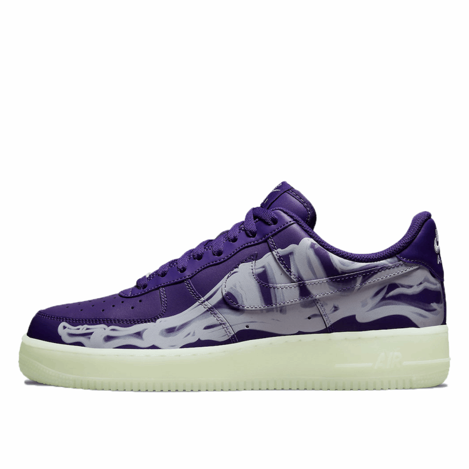 Air Force 1 Purple Skeleton Klekt