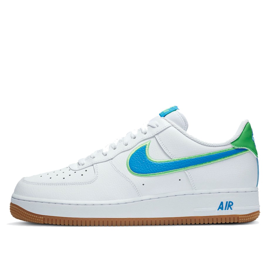 Air Force 1 White Blue Green Klekt