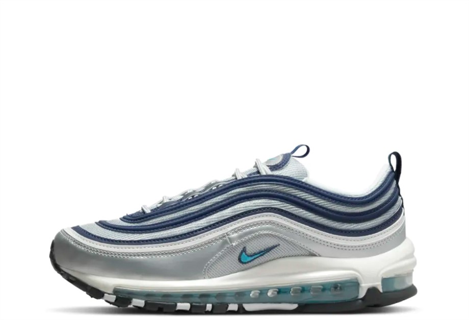 Air Max 97 WMNS Metallic Silver Blue Klekt