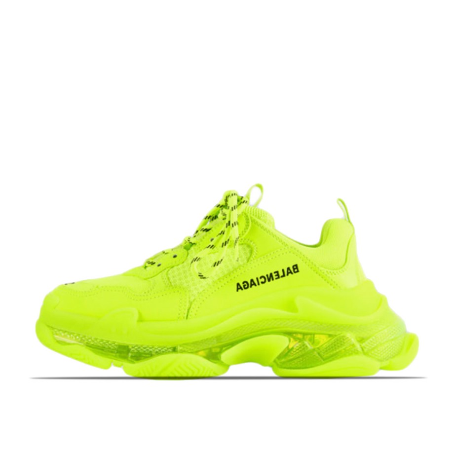 Balenciaga Triple S Clear Sole Fluo Yellow (W) Klekt