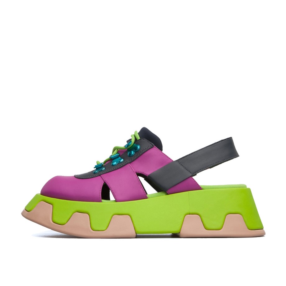 Camper Lab WMNS Wilma Extreme Platform Sandals Multicolor Klekt