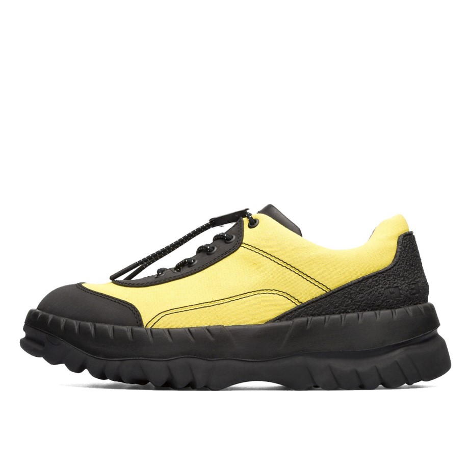 Camper Together x Kiko Kostadinov Low Boots Black Yellow Klekt