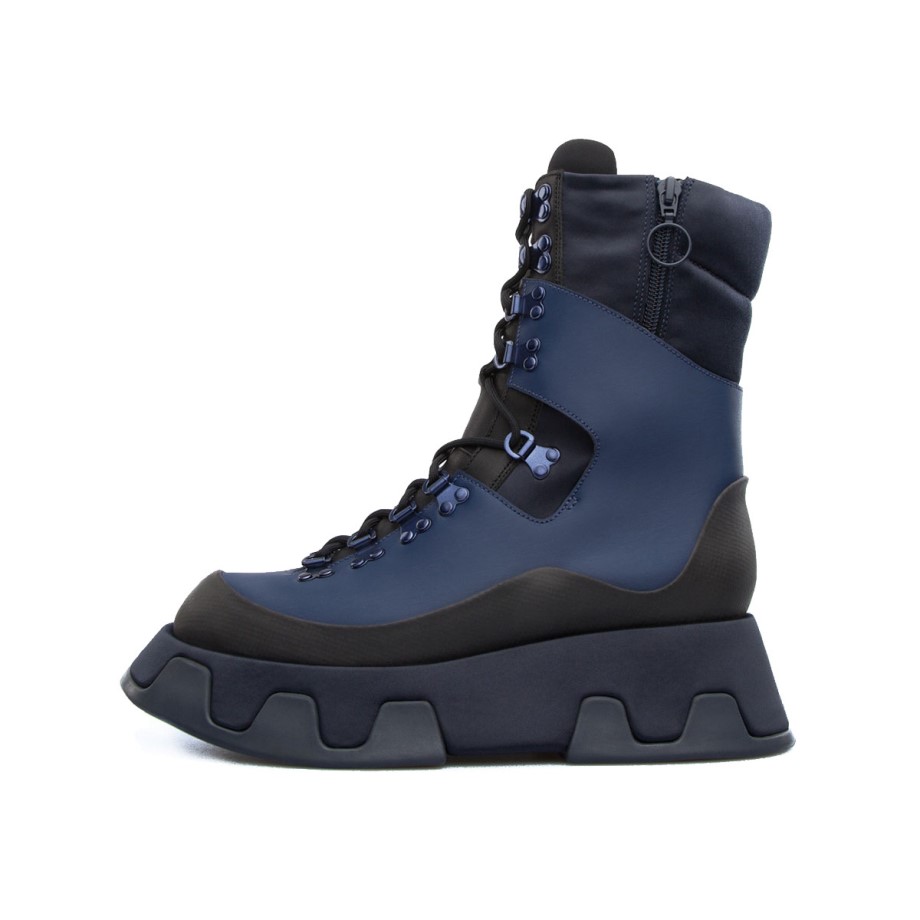 Camper WMNS Wilma Extreme Platform Black Blue Klekt