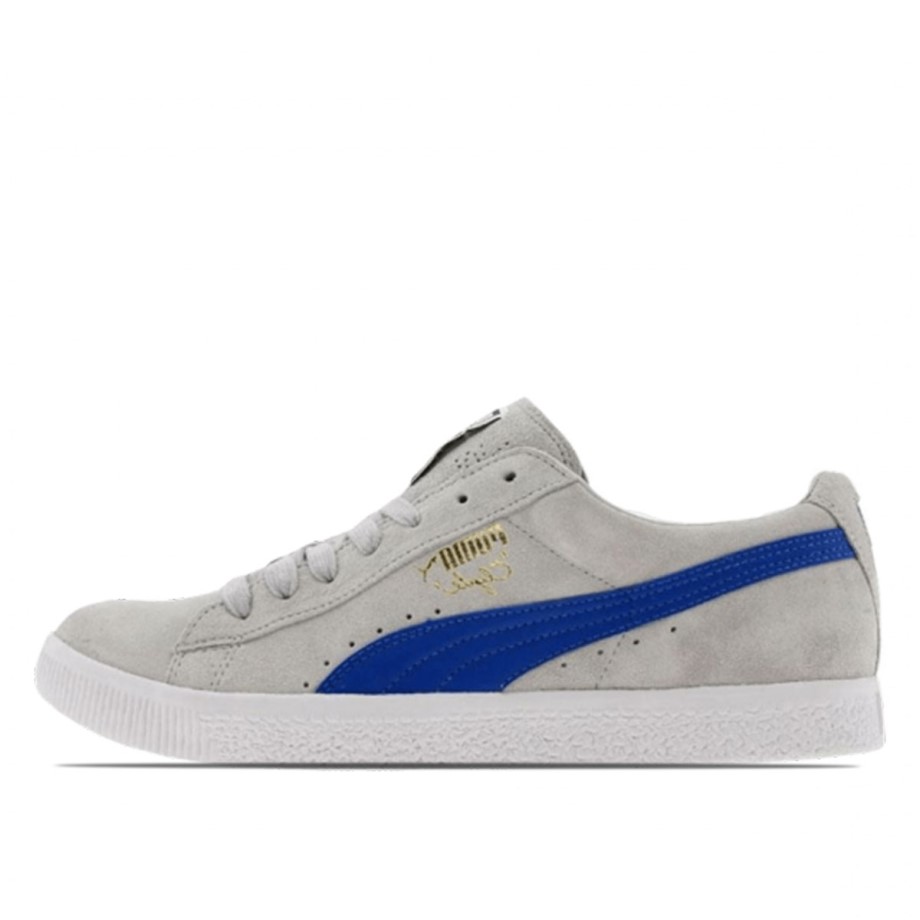 Clyde Script Grey Blue Klekt