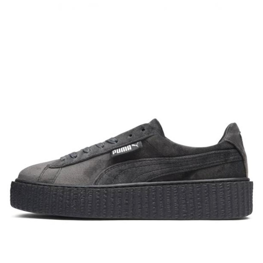Creeper Velvet Rihanna Fenty Glacier Grey (W) Klekt
