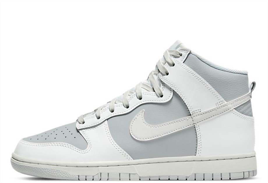 Dunk High Grey White Klekt