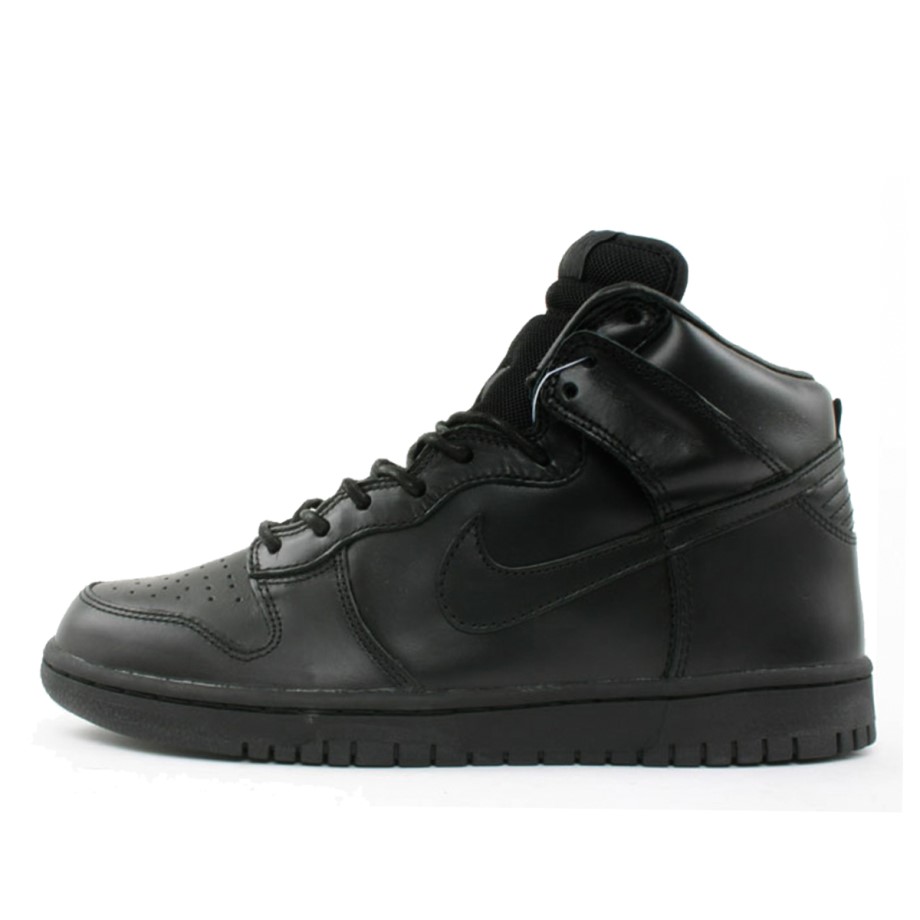 Dunk High Premium Black Leather (2003) Klekt