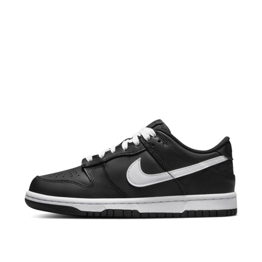 Dunk Low Black White (GS) Klekt