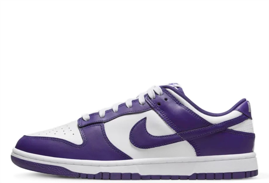 Dunk Low Court Purple White Klekt