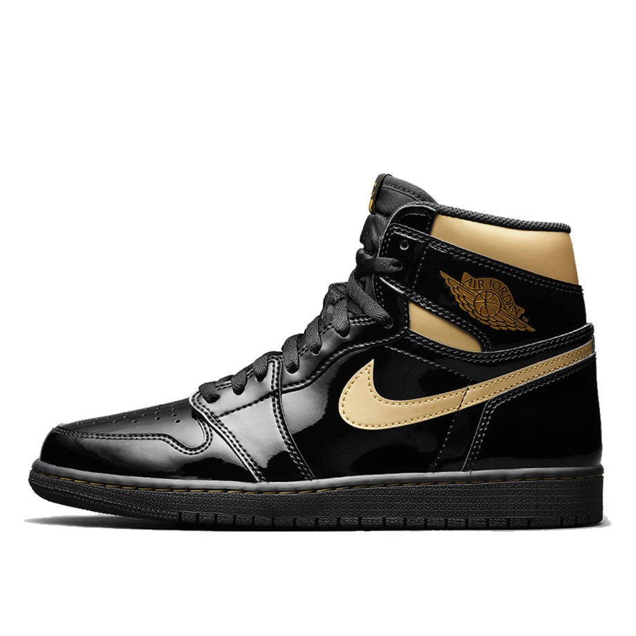 Klekt 1 Retro High Black Metallic Gold