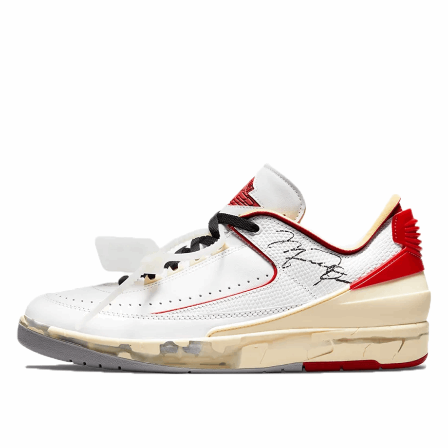 Klekt 2 x Off-White Retro Low SP White Red