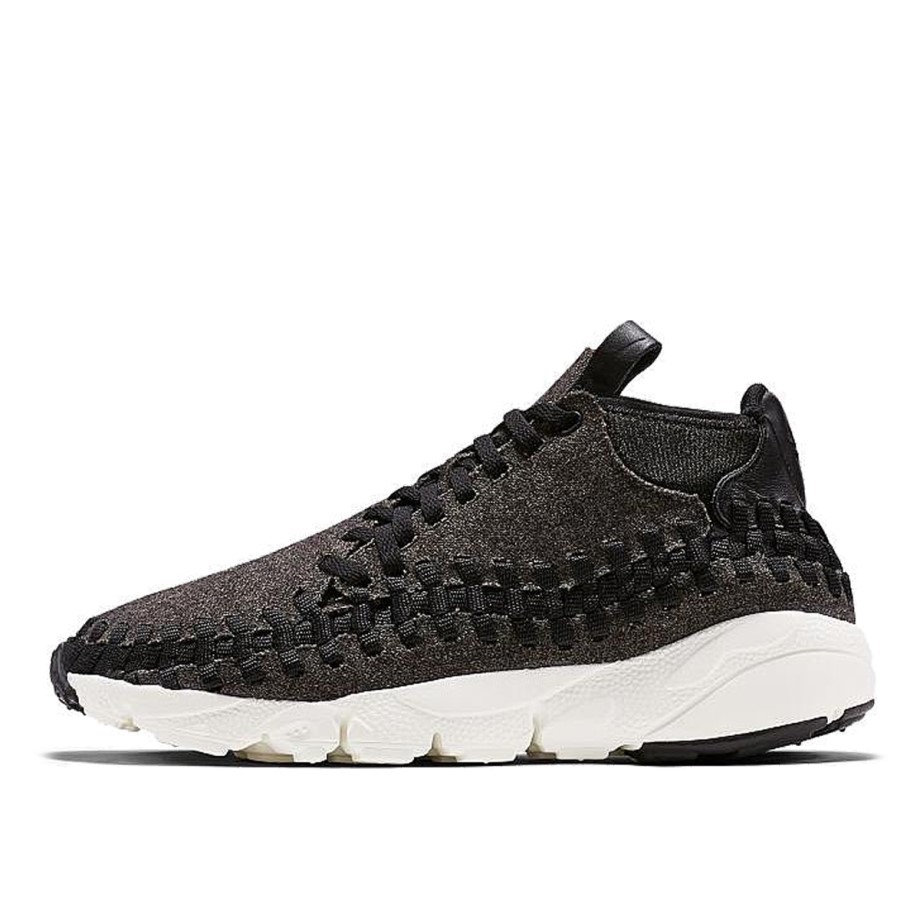Klekt Air Footscape Woven Chukka Dark Grey Wool