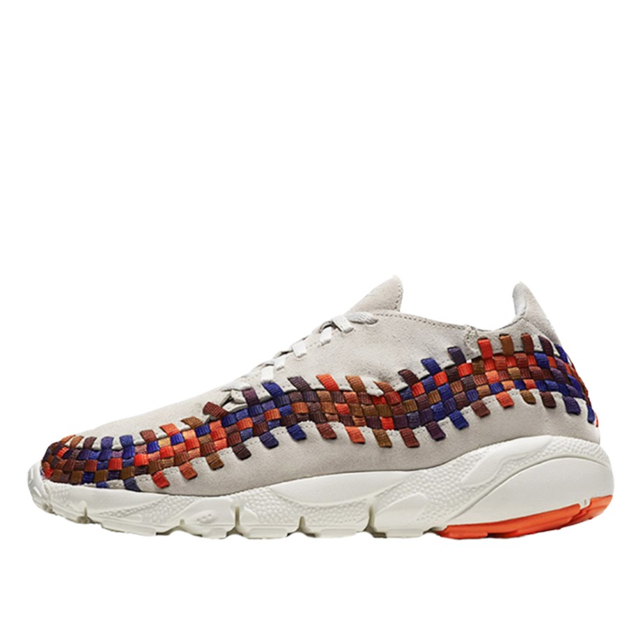 Klekt Air Footscape Woven Light Bone Rainbow 2016