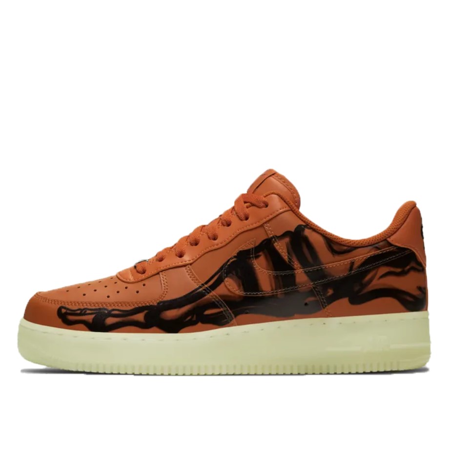 Klekt Air Force 1 Low Orange Skeleton