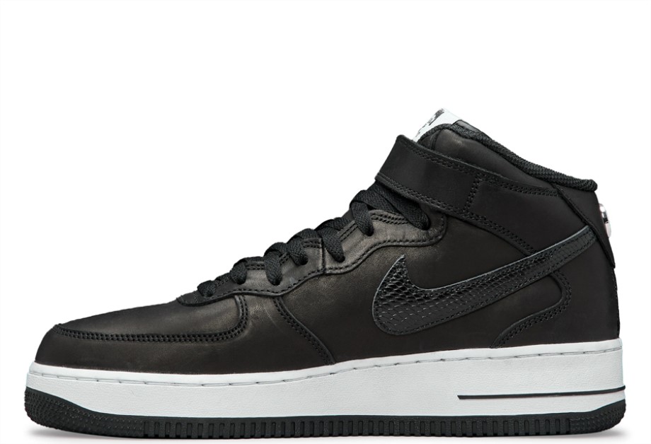 Klekt Air Force 1 x Stussy Mid Black