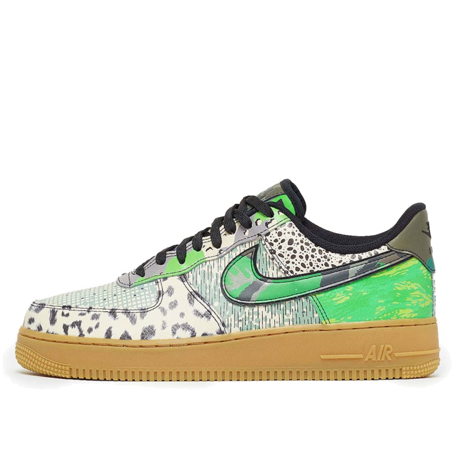 Klekt Air Force AF 1 Low Chicago City of Dreams Green Spark