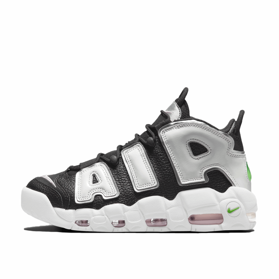 Klekt Air More Uptempo WMNS Black Metallic Silver