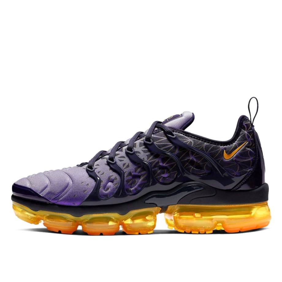 Klekt Air VaporMax Plus Geometric Obsidian Laser Orange