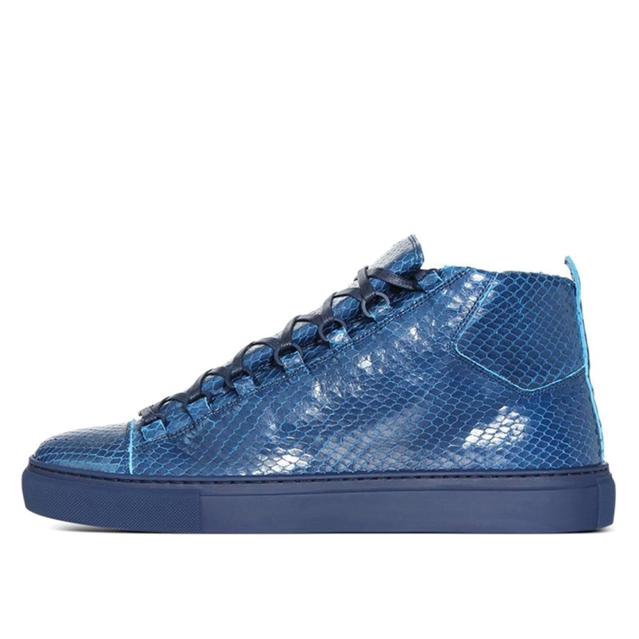 Klekt Arena High Top Python Blue