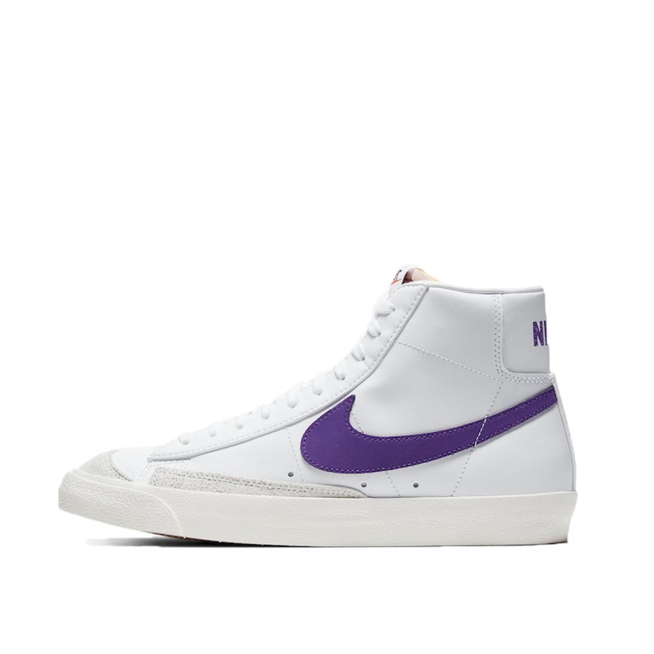 Klekt Blazer Mid 77 Vintage White Voltage Purple