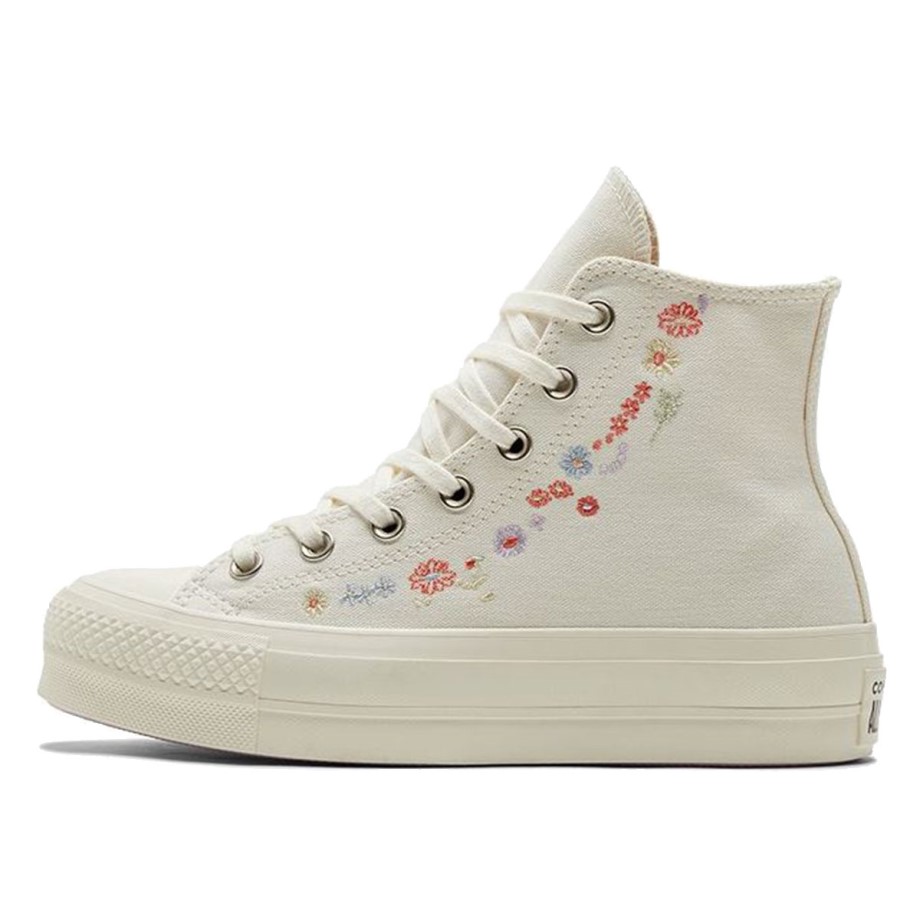 Klekt Chuck Taylor All-Star Lift Hi Things To Grow Egret