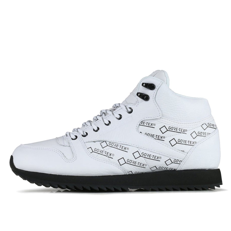 Klekt Classic Leather Mid Ripple Goretex Black White