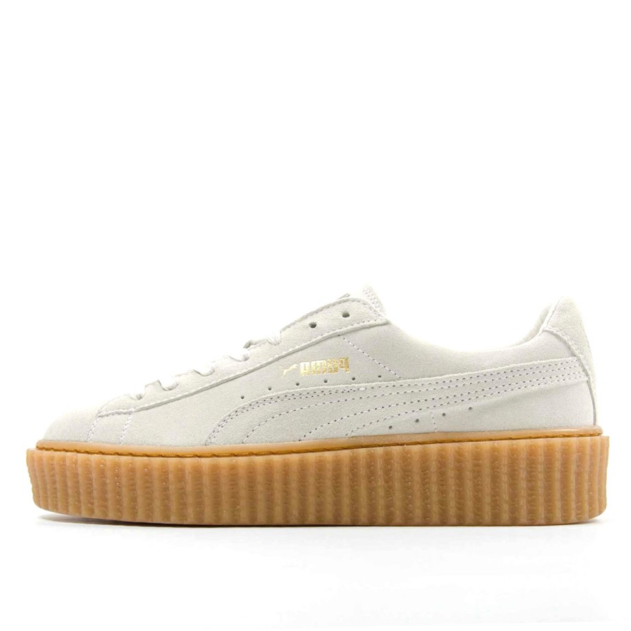 Klekt Creepers Rihanna Fenty White Oatmeal (W)