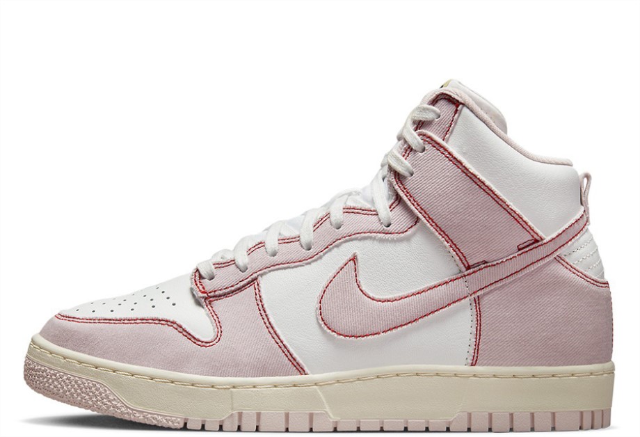 Klekt Dunk High 1985 Pink Denim