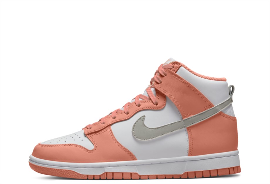 Klekt Dunk High WMNS White Salmon