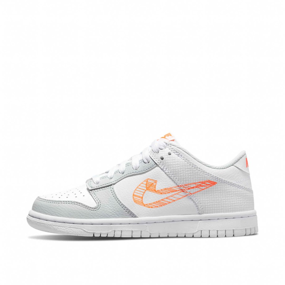 Klekt Dunk Low SE Sketch Swoosh Orange (GS)
