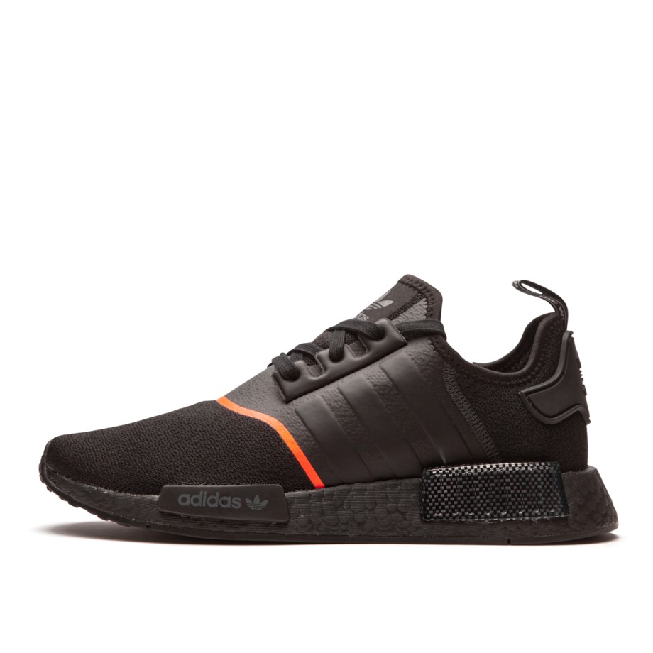 Klekt NMD R1 Core Black Solar Red Line