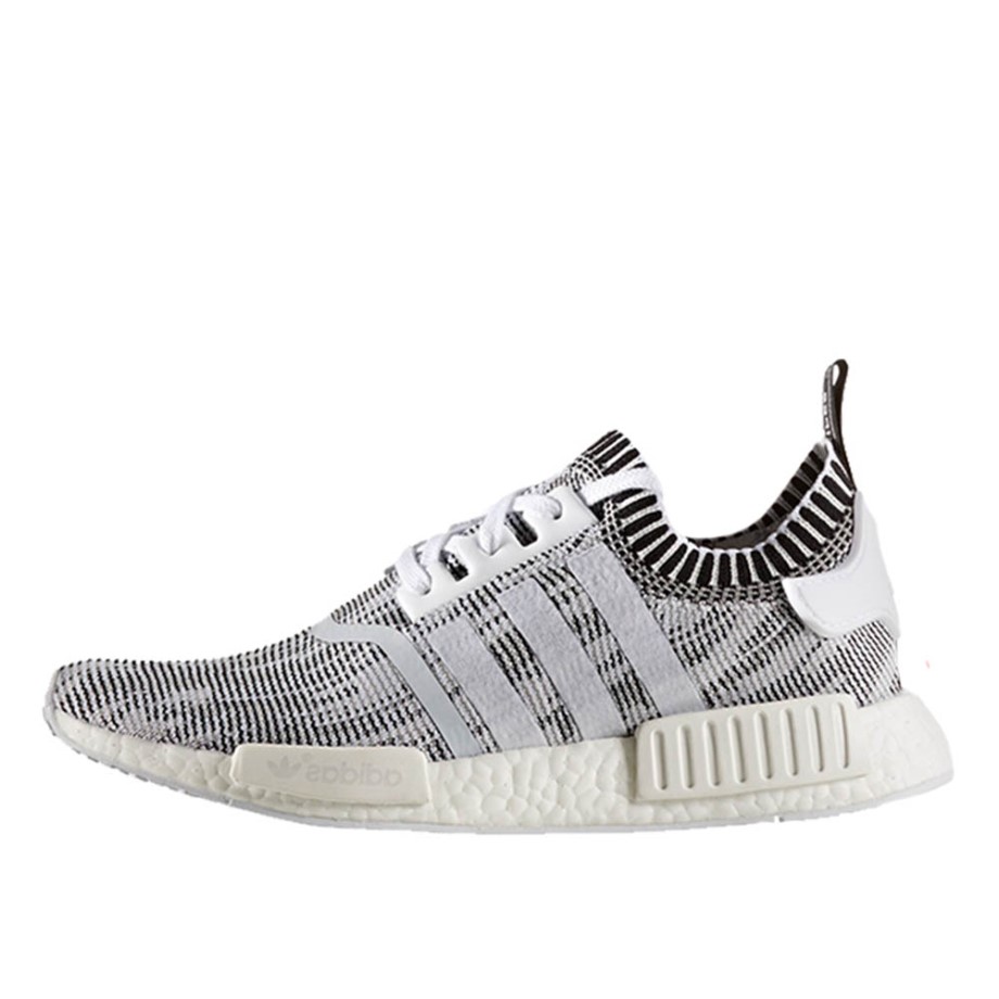 Klekt NMD R1 Glitch Solid Grey Camo (With Stripes)