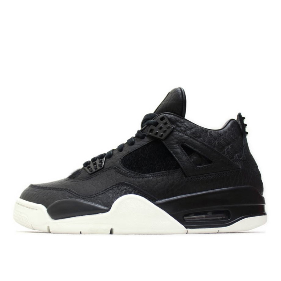 Klekt Nike AJ 4 IV Retro Pony Hair Black