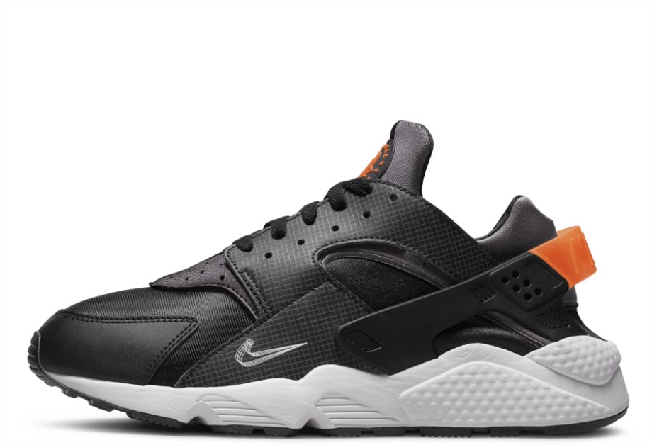Klekt Nike Air Huarache 3D Swoosh Black