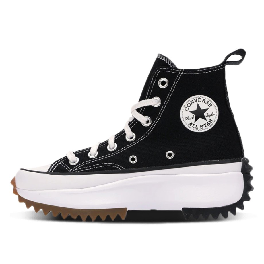 Klekt Run Star Hike Hi Black White Gum