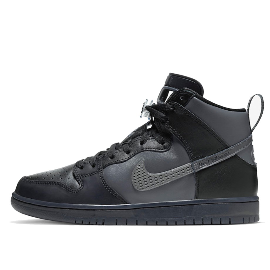 Klekt SB Dunk / Air Jordan AJ x FORTY PERCENT AGAINST RIGHTS FRA Black