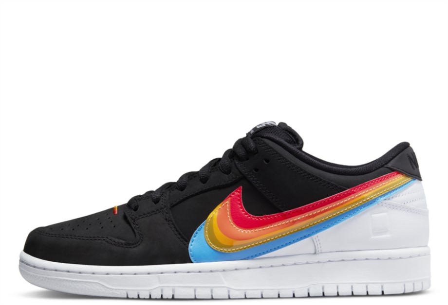 Klekt SB Dunk Low x Polaroid Black