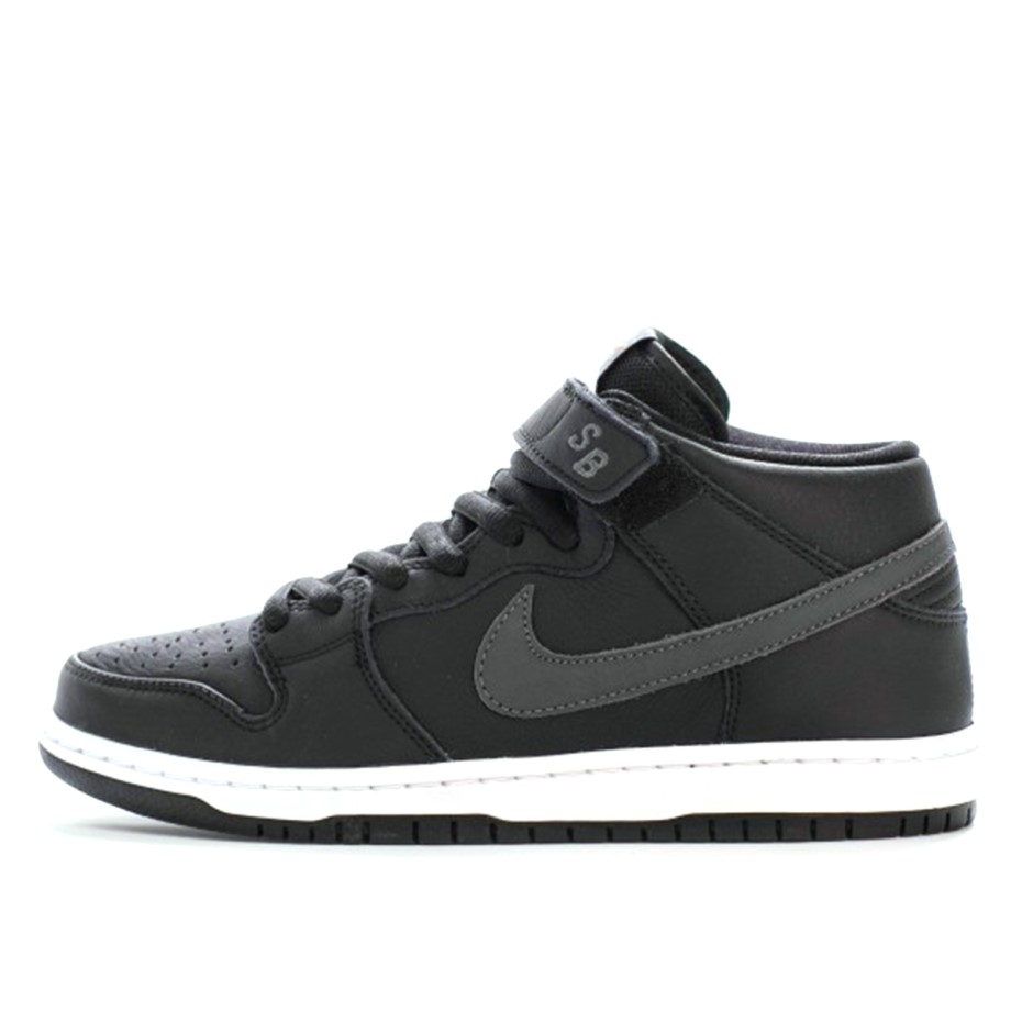 Klekt SB Dunk Mid ISO Orange Label Black Dark Grey