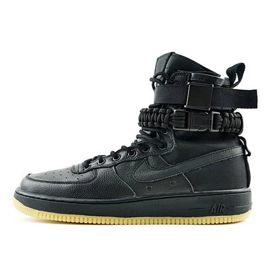 Klekt Special Field Air Force AF 1 Black Gum (2017 No Bag)