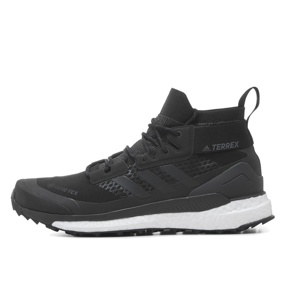 Klekt Terrex Free Hiker Gore-Tex GTX Core Black Grey Three