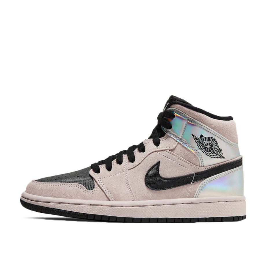 Klekt WMNS 1 Mid Dirty Powder Iridescent