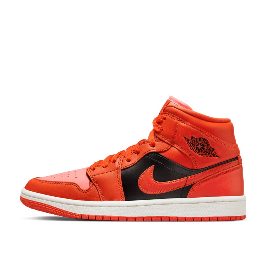 Klekt WMNS 1 Mid Orange Black